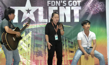 Thí sinh ‘FDN’s Got Talent’ quyết giành giải để làm thiện nguyện