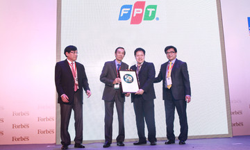 17/8: FPT nhận giải công ty niêm yết hiệu quả do Forbes bình chọn