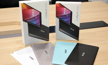 'Đập hộp' bộ đôi ZenPad thế hệ mới và loạt phụ kiện 'độc' của Asus