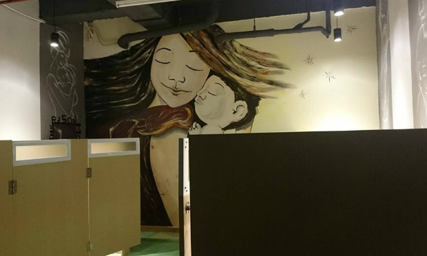 Phòng vắt sữa được trang bị đầy đủ tiện nghi.