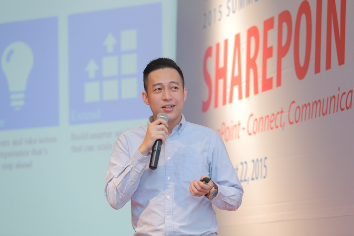 <p> Trong phần trình bày của mình, Nguyễn Ngọc Thuận, Kiến trúc sư giải pháp về SharePoint của FPT Software, cũng là một trong những chuyên gia giá trị nhất của Microsoft đã chia sẻ về giải pháp Search (Tìm kiếm) trên SharePoint 2013. Đây vốn là việc rất quan trọng và được gắn với mỗi người. Những nội dung mà Microsoft đưa vào nền tảng Search và những hướng tiếp cận để xây dựng giải pháp Search trên SharePoint cũng đã được trình bày tại đây.</p>