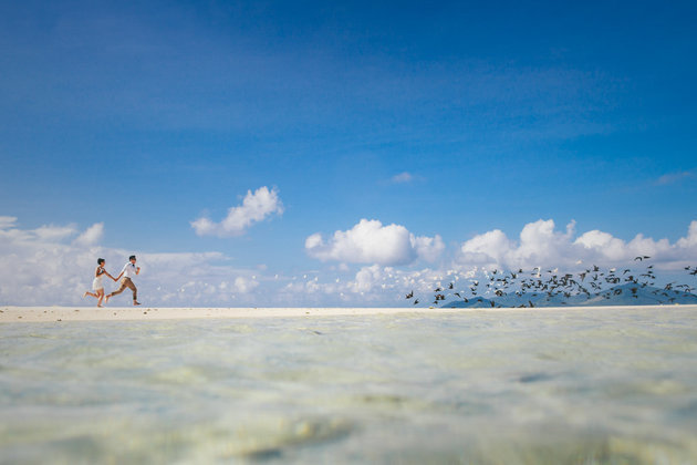 <p> Sand Cay, đảo quốc Fiji. Fiji nằm ở Ấn Độ Dương.</p>