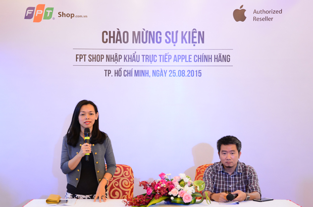 "Với việc trở thành đơn vị nhập khẩu trực tiếp các sản phẩm iPhone, iPad tại thị trường Việt Nam, FPT Shop sẽ chủ động hơn về thời gian và số lượng hàng hóa thay vì phải phụ thuộc vào nhà phân phối như trước đây", TGĐ FPT Retail chia sẻ.