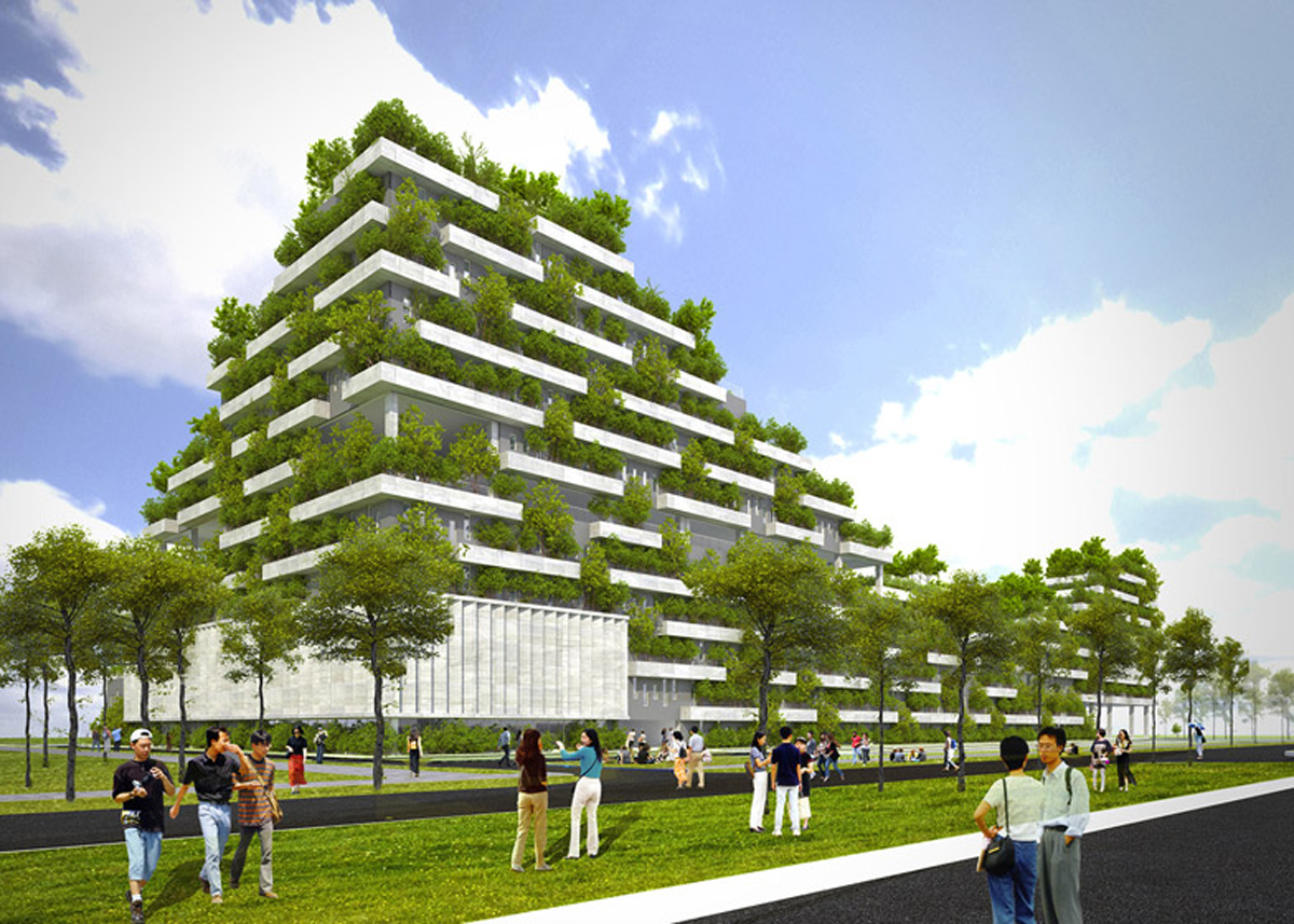 <p> Campus của ĐH FPT được xây dựng trên diện tích 22.500 m2. Đây là dự án thứ hai được Võ Trọng Nghĩa Architects thiết kế cho ĐH FPT.</p>