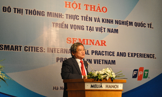 TGĐ FPT Bùi Quang Ngọc cho biết, quá trình đô thị hóa giống như nền kinh tế số.