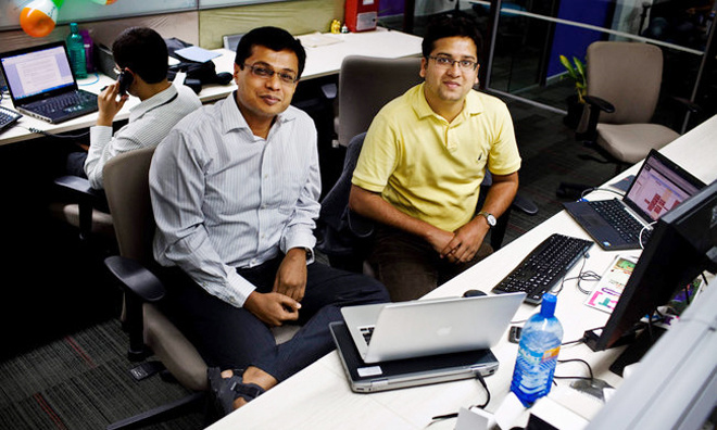 <p class="Normal"> <span><strong>6. Flipkart</strong>. Giá trị thương hiệu: 15 tỷ USD. CEO: Sachin Bansal. Năm thành lập: 2007</span></p> <p class="Normal"> Flipkart là một trang thương mại điện tử chuyên về hàng điện tử và các nội dung như sách, nhạc. </p> <p class="Normal"> Số tiền góp vốn: 2,5 tỷ USD.</p> <p class="Normal"> Các nhà đầu tư đáng chú ý: Digital Sky Technologies, T Rowe Price, Morgan Stanley, Vulcan Capital, Tiger Global Management.</p>