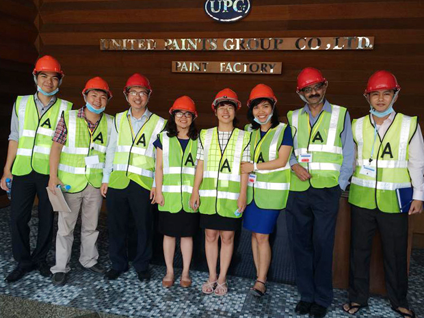 Đội dự án FIS ERP HCM tại trụ sở khách hàng UPG