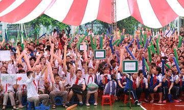 700 học sinh dự lễ phát động ViOlympic lần thứ 8
