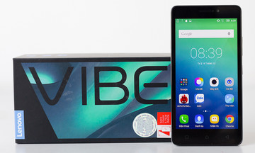 Smartphone chống nước, pin dung lượng lớn của Lenovo về Việt Nam