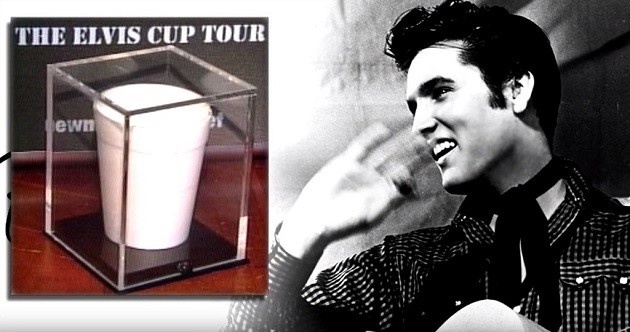 <p class="Normal"> Nước uống còn sót lại trong một cái cốc từng được Elvis Presley uống cũng đã bán trên eBay với giá 455 USD.</p>