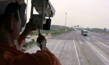 Vận hành thử nghiệm hệ thống camera phạt nguội trên đường cao tốc