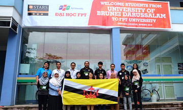 Sinh viên Brunei nhập học đầu năm ở ĐH FPT