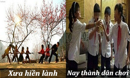 <p> Tết xưa con trẻ hiền lành. Tết nay tí tuổi đã thành dân chơi.</p>