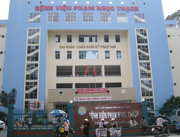 Bệnh viện Phạm Ngọc Thạch TP HCM. Ảnh: S.T.