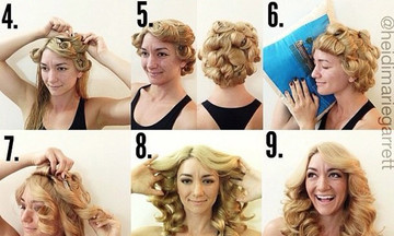 10 cách tự làm xoăn tóc không cần nhiệt