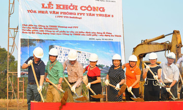 FPT khởi công tòa nhà Tân Thuận 3