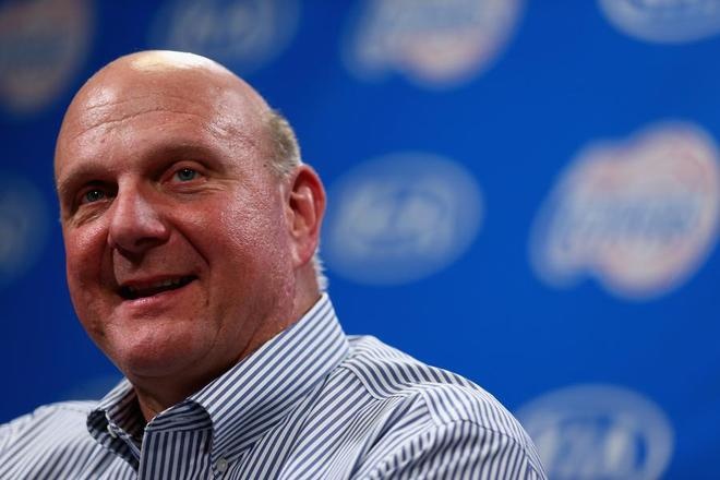 <p class="Normal" style="margin-top:0px;margin-bottom:0px;padding:0px;line-height:normal;"> <strong style="margin:0px;padding:0px;">7. Steve Ballmer</strong></p> <p class="Normal" style="margin-top:0px;margin-bottom:0px;padding:0px;line-height:normal;">  </p> <p class="Normal" style="margin-top:0px;margin-bottom:0px;padding:0px;line-height:normal;"> Tài sản ròng: 21,5 tỷ USD.</p> <p class="Normal" style="margin-top:0px;margin-bottom:0px;padding:0px;line-height:normal;">  </p> <p class="Normal" style="margin-top:0px;margin-bottom:0px;padding:0px;line-height:normal;"> Tháng 2/2014, Steve Ballmer rời vị trí CEO Microsoft và không lâu sau đó trở thành ông chủ của đội bóng rổ Los Angeles Clippers. Ông đã mua lại đội bóng này với giá 2 tỷ USD, cao nhất trong lịch sử các đội tham gia giải nhà nghề Mỹ - NBA.</p>