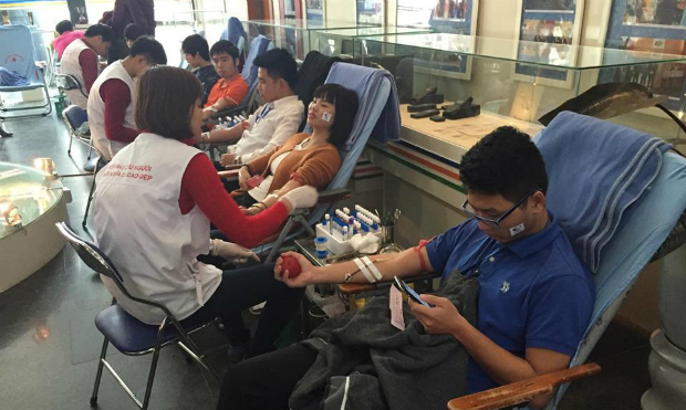 Hoạt động hiến máu tình nguyện dự kiến thu hút 800 CBNV tham gia với 800 đơn vị máu được đóng góp