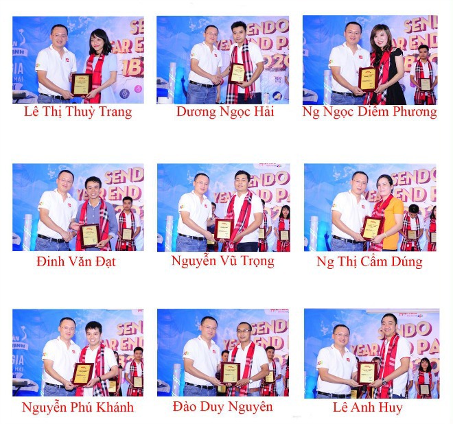<p> Năm 2015, Sendo.vn trao danh hiệu cá nhân xuất sắc cho 9 thành viên từ các trung tâm trong đơn vị. Phần thưởng cho mỗi người là chuyến du lịch Malaysia - Singapore 6 ngày 5 đêm.</p>