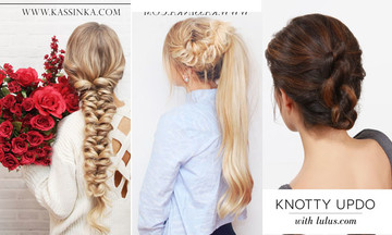 Hướng dẫn 10 kiểu tóc chơi xuân tưởng khó mà ‘cực đơn giản’