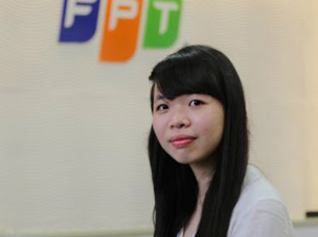 Cô gái trẻ Nguyễn Thị Thu Phương, ĐH Công nghệ, ĐH Quốc gia Hà Nội, có quan điểm tích cực về cuộc sống: