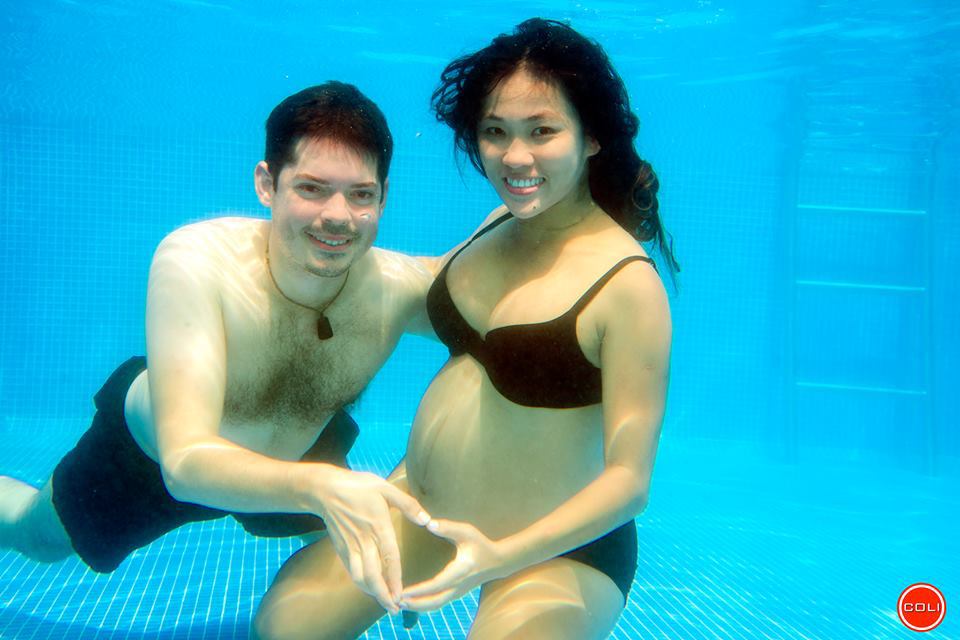 <p class="Normal"> Bộ ảnh được anh Dũng chụp một mẹ bầu 8 tháng cùng chồng là người Pháp. Hai vợ chồng đều yêu thích môn bơi lội và mong muốn được thực hiện một bộ ảnh dưới nước để kỷ niệm mang thai đứa con đầu lòng.</p>