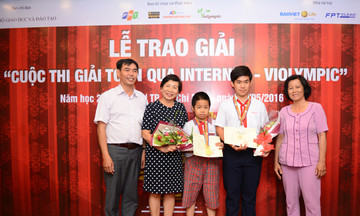 'ViOlympic truyền khát vọng học tập cho trẻ em Việt Nam'
