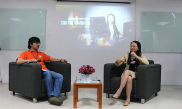 Chị Chu Thanh Hà 'truyền lửa' cho CBNV chi nhánh tỉnh