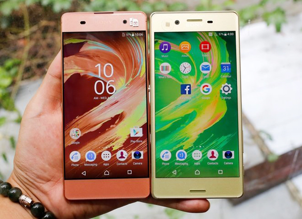 Bộ đôi Xperia X và XA.