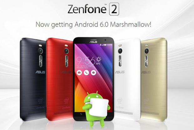 Zenfone 2 (mã model ZE551ML và ZE550ML) chính thức được Asus cập nhật phiên bản Android 6.0 Marshmallow.