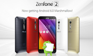 Thêm hai model Zenfone 2 được cập nhật Android 6.0