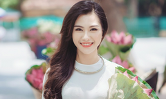 Vẻ đẹp 'không thể rời mắt' của nữ sinh FPT