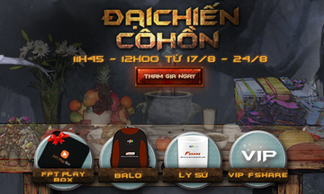 Nhận 100 triệu đồng trong 'đại chiến cô hồn' cùng Fshare.vn