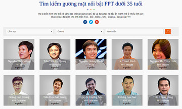 FPT Under 35 bước vào bình chọn online