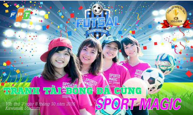 Năm nay Futsal có 4 gương mặt đại sứ, đại diện cho 4 bảng thi đấu.