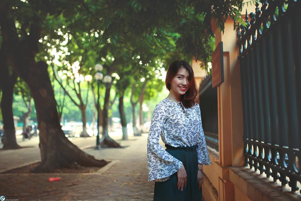 <p class="Normal"> Ở công ty, nhiều người hay gọi đùa Luyến là “hoa hậu” bởi cô nàng sở hữu chiều cao lý tưởng 1m71 với số đo ba vòng khá chuẩn. Và cũng bởi Luyến từng là ứng viên của cuộc thi Hoa hậu Biển Việt Nam 2016.</p>