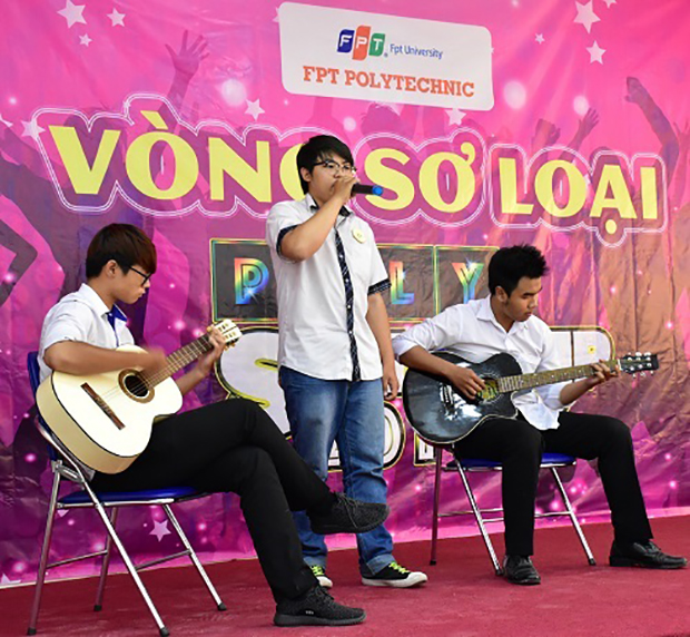 Tại cuộc thi, sinh viên Cao đẳng thực hành FPT Polytechnic Hồ Chí Minh đã thể hiện bản thân với nhiều thể loại đa dạng: hát, popping, nhảy, chơi nhạc cụ, diễn kịch.