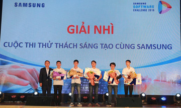‘Đối đầu’ 1.200 sinh viên, nam sinh FPT giành giải Nhì lập trình Samsung