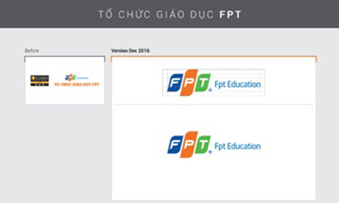 Tổ chức Giáo dục FPT sử dụng logo mới