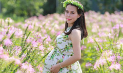 Bà bầu quyến rũ của miền gái đẹp