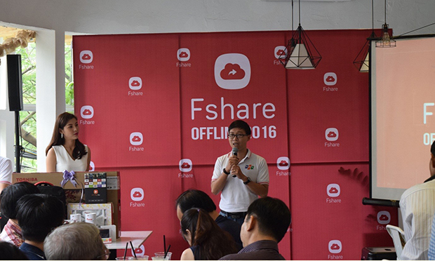Anh Đặng Thái Anh Minh, Giám đốc Dự án Fshare đã điểm lại những thành tựu của dịch vụ đồng thời tiết lộ những cải tiến, định hướng mới của Fshare trong năm 2017.