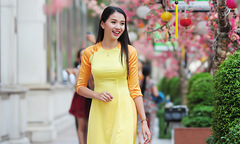 Miss Hoa Anh đào đầu quân về 'miền gái đẹp'