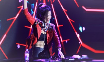 DJ Trang Moon nóng bỏng, chơi 'Faded' đẳng cấp tại FPT