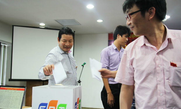 Chủ tịch FPT Trương Gia Bình cho rằng, tỷ lệ đảng viên của tập đoàn chưa tương xứng với quy mô gần 30.000 người.