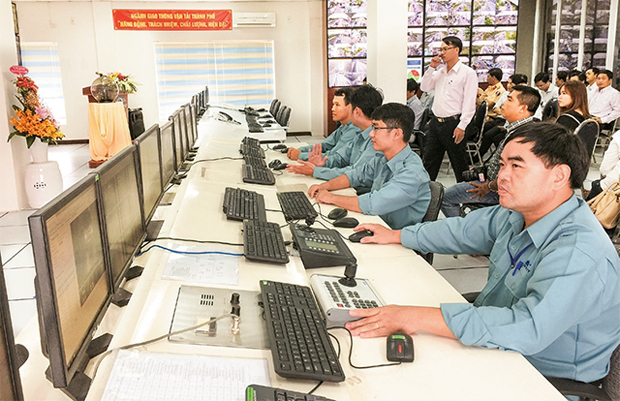 Toàn bộ dữ liệu thu thập được truyền về Trung tâm quản lý đường hầm sông Sài Gòn.