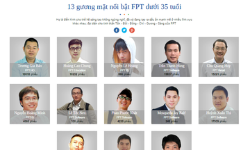 13 gương mặt nổi bật FPT dưới 35 tuổi