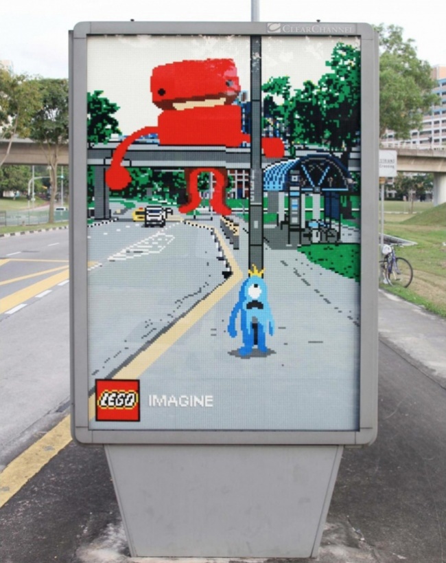<p> Lego: Hãy tưởng tượng.</p>