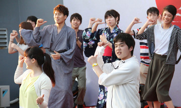 40 sinh viên Nhật khuấy động Ngày hội văn hóa