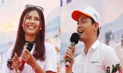 MC Phan Anh và Hoa hậu Nguyễn Thị Loan nhiệt tình hoạt động cộng đồng