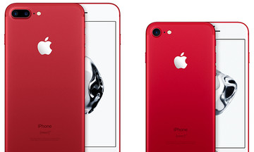 Apple bất ngờ tung iPhone 7/7 Plus đỏ sành điệu